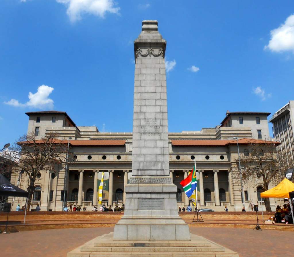 Cenotaph Johannesburg The Heritage Register